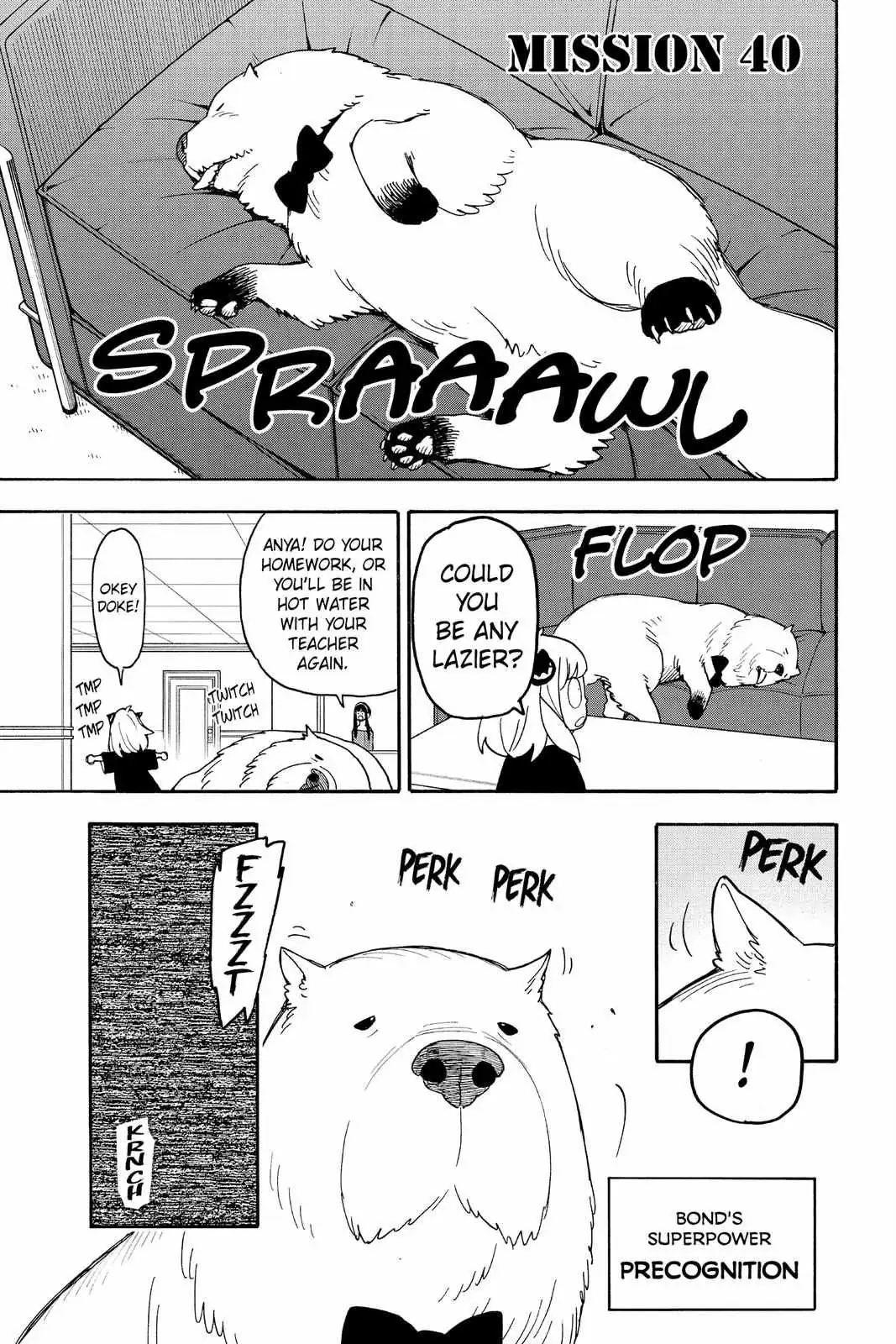 Spy×Family Chapter 40 page 1 - 