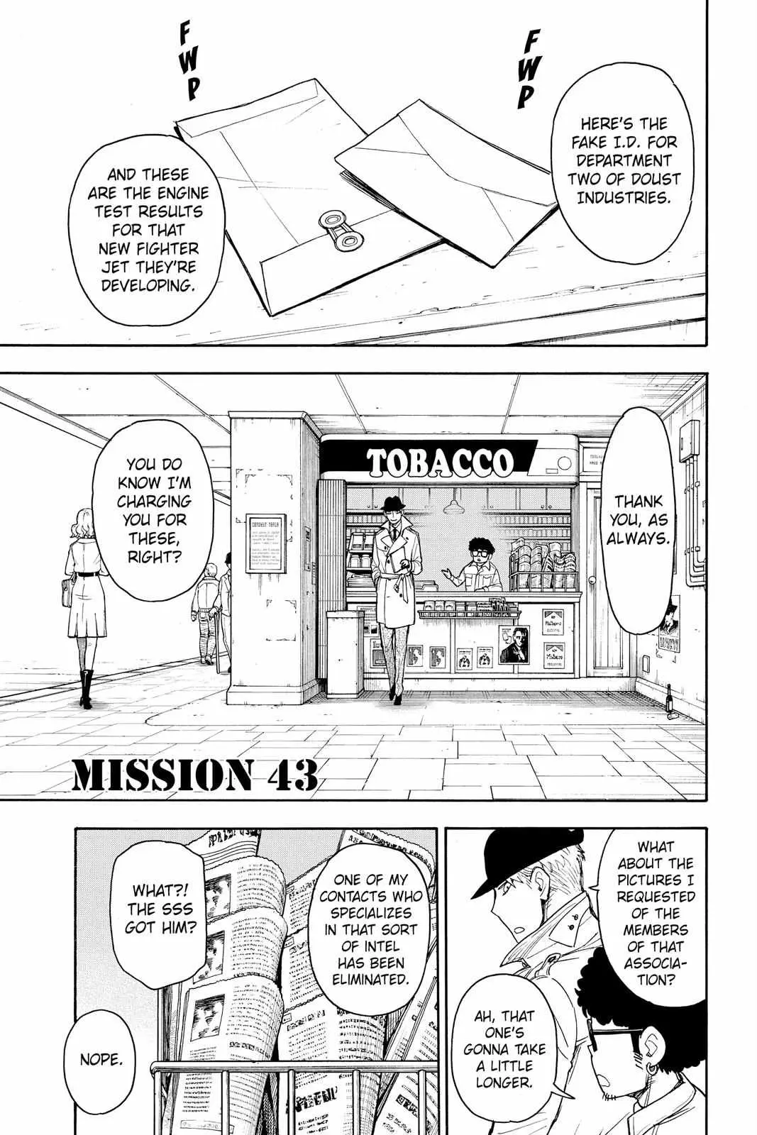 Spy×Family Chapter 43 page 1 - 