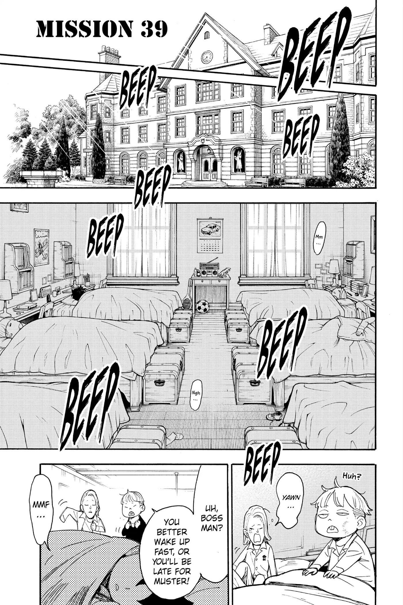 Read SPY×FAMILY chapter 39 image 0 on Lezhin
