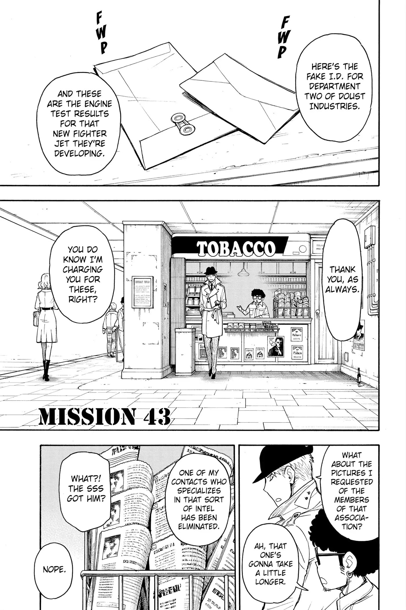 Read SPY×FAMILY chapter 43 image 0 on Lezhin