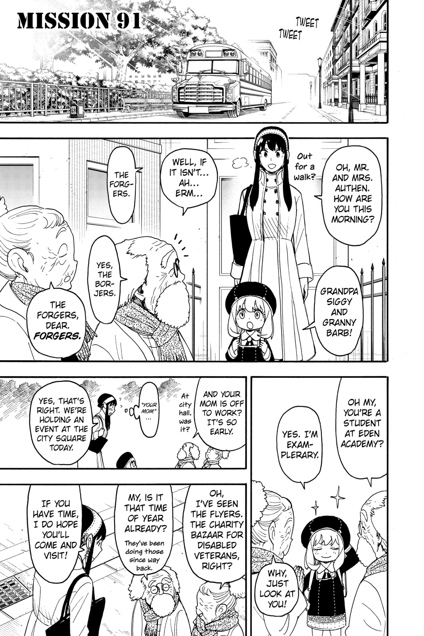 Read SPY×FAMILY chapter 91 image 0 on Lezhin