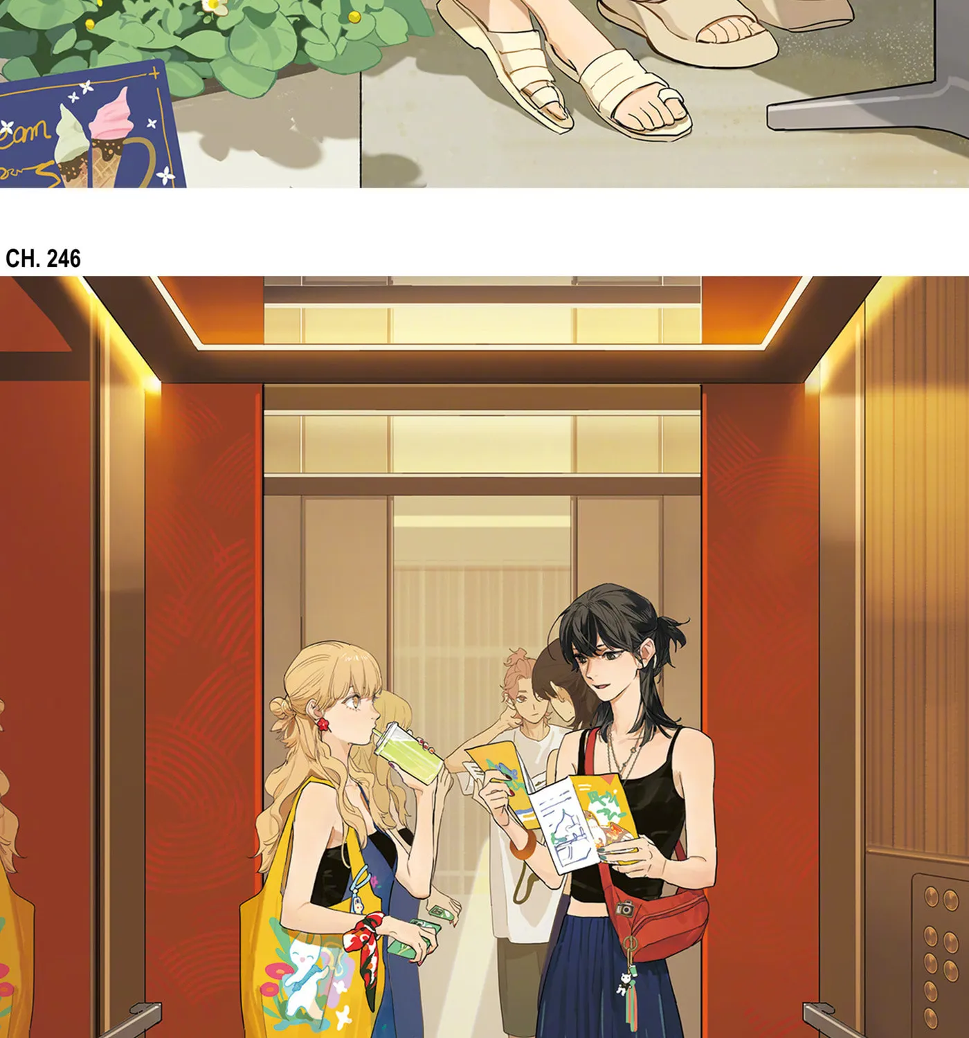 Read SQ: Begin W/Your Name! (Colored) chapter 246.1 image 13 on Lezhin