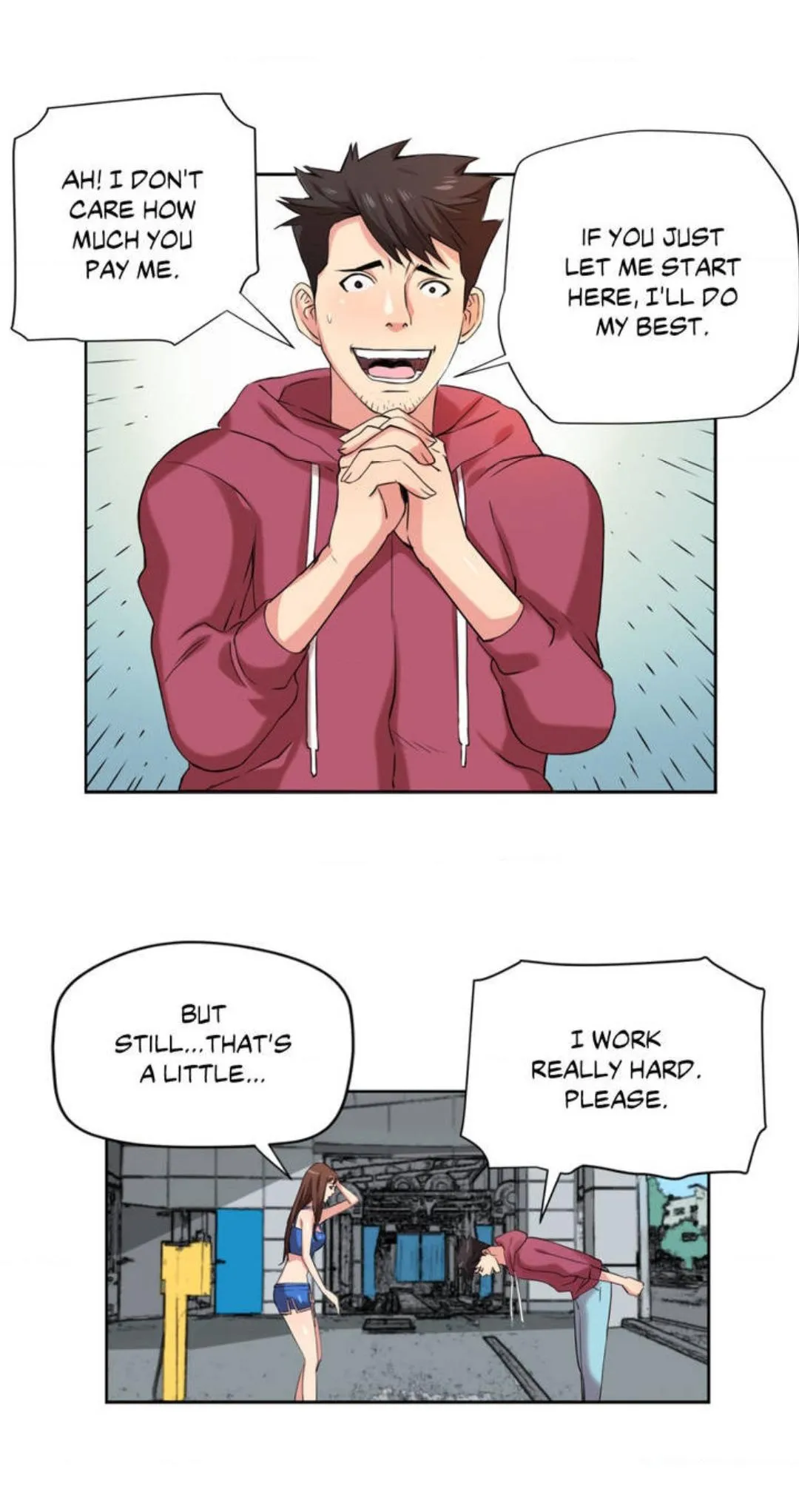 Read Squeaky Clean chapter 1 image 13 on Lezhin