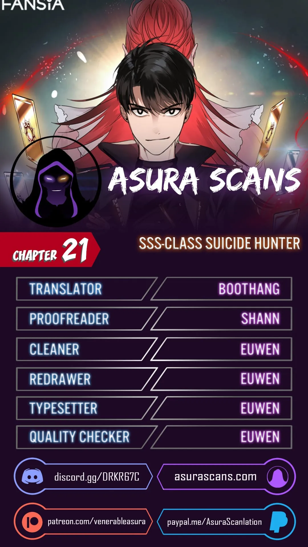 Read SSS-Class Suicide Hunter chapter 21 image 0 on Lezhin