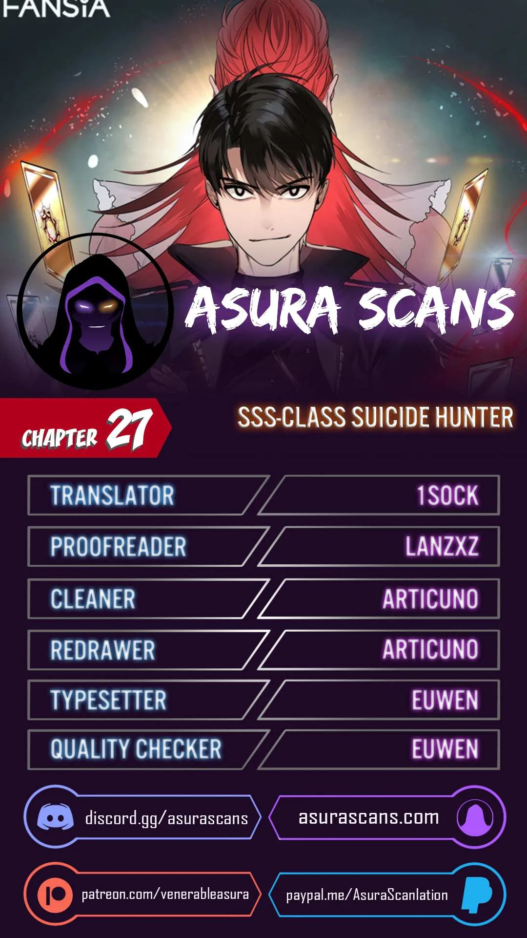Read SSS-Class Suicide Hunter chapter 27 image 0 on Lezhin