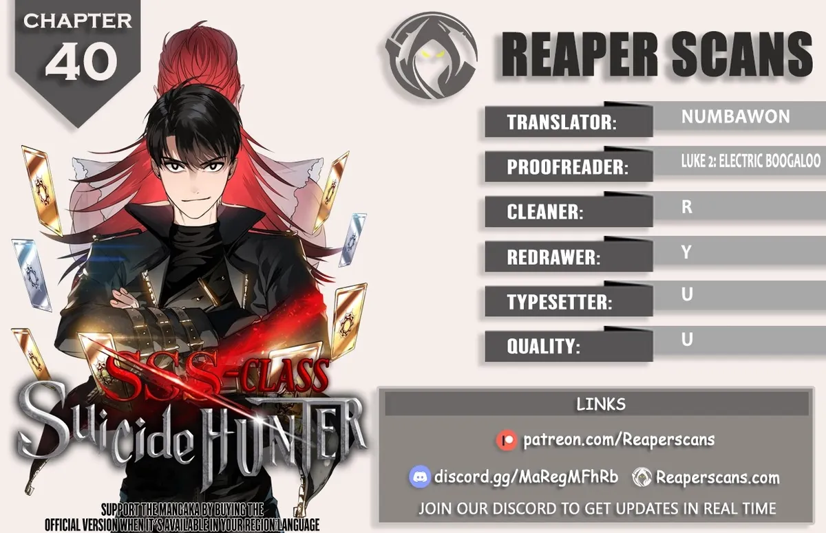 Read SSS-Class Suicide Hunter chapter 40 image 0 on Lezhin