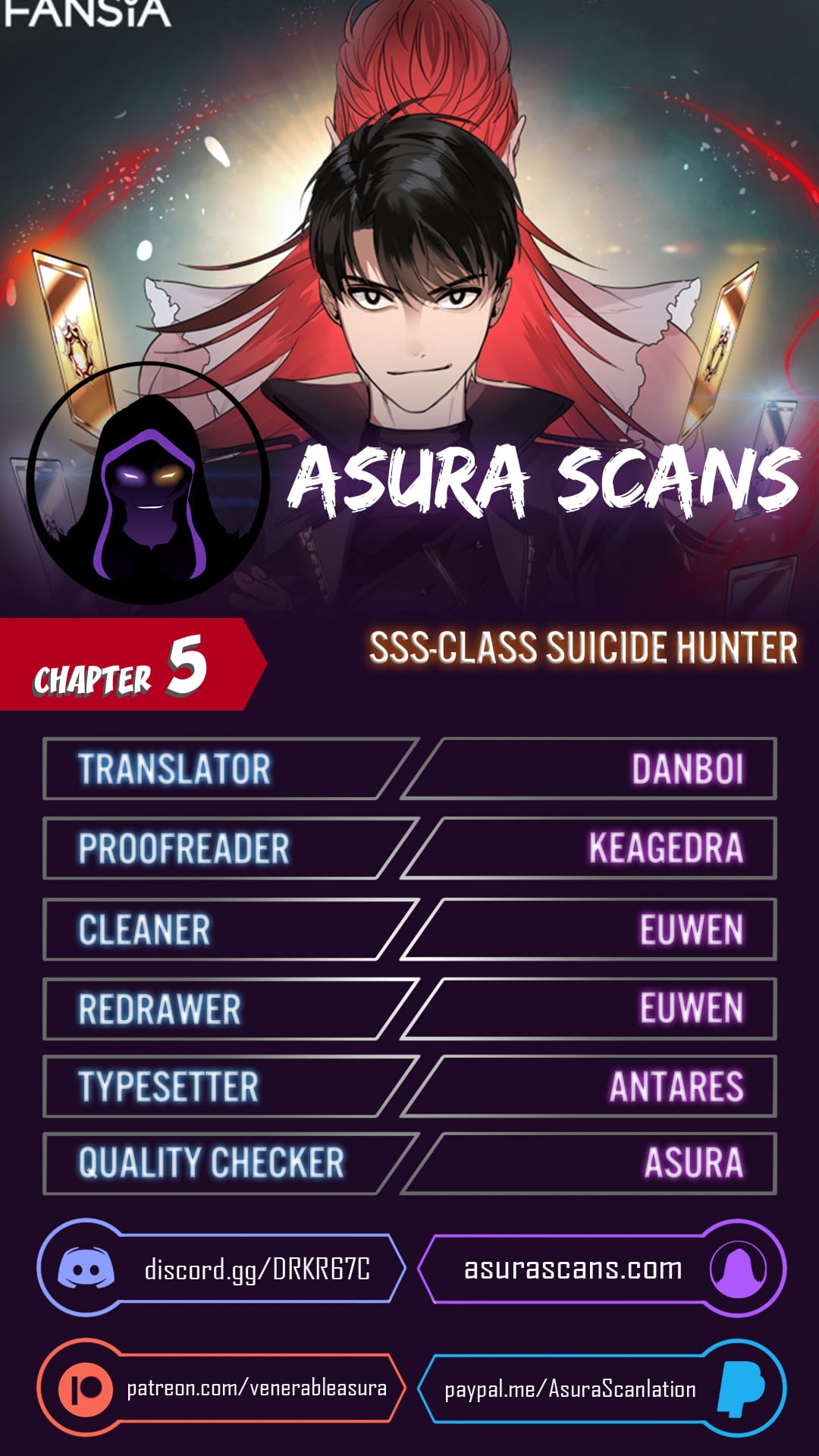 Read SSS-Class Suicide Hunter chapter 5 image 0 on Lezhin