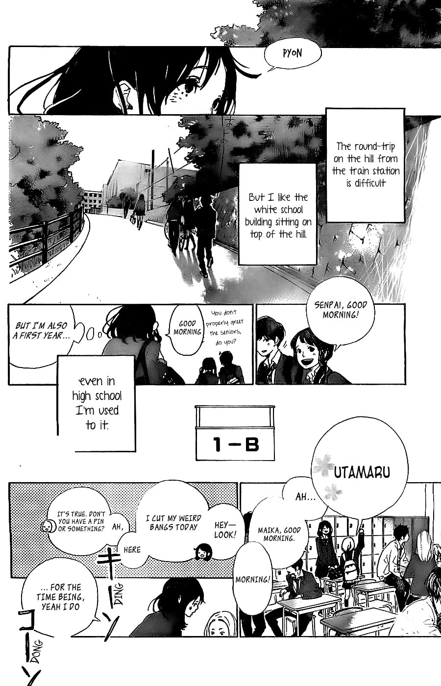 Read Stand Up! chapter 1.1 image 5 on Lezhin