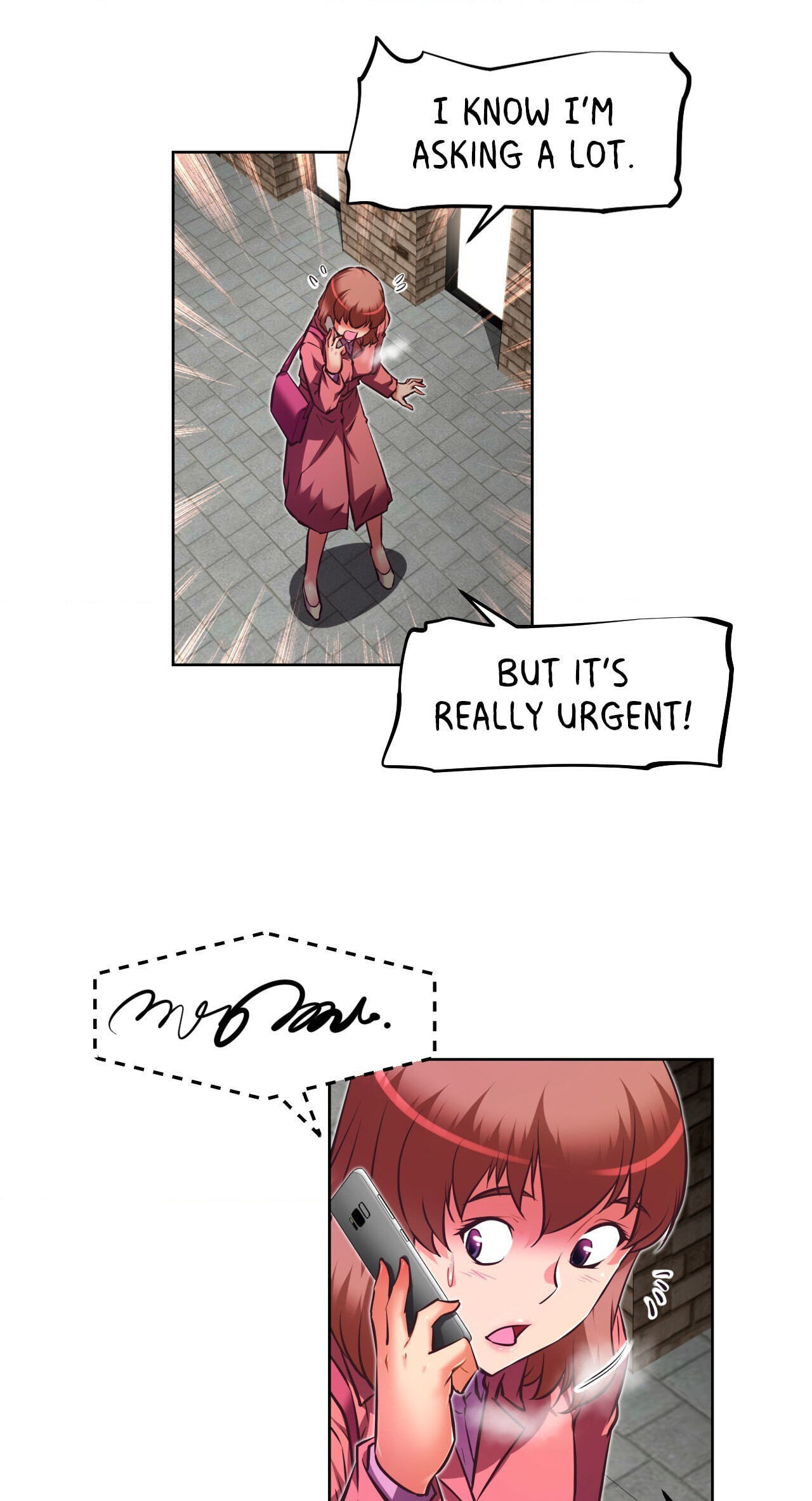 Read Stand Up! chapter 117 image 8 on Lezhin