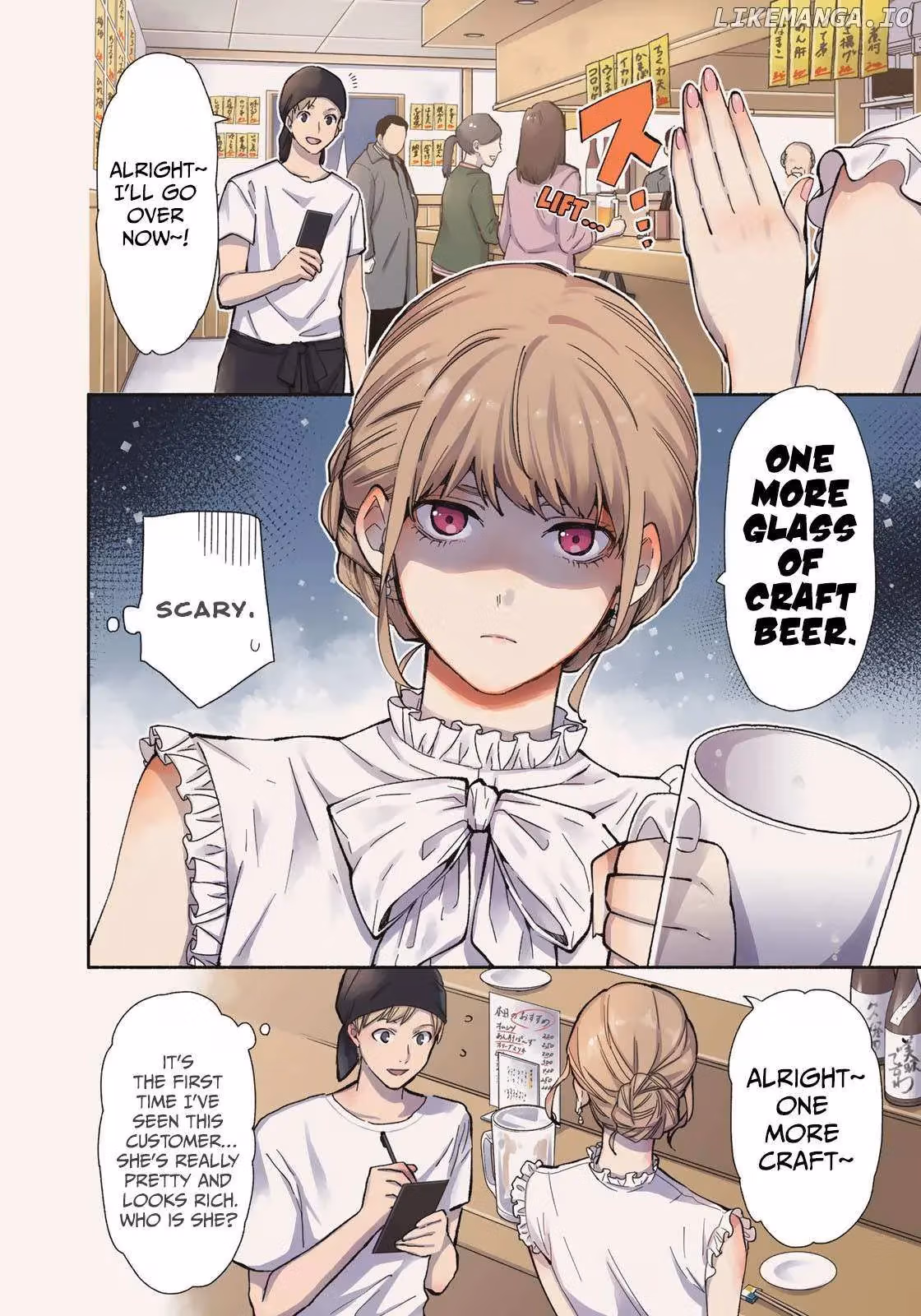 Read Standing Bargoer Young Lady chapter 1 image 5 on Lezhin