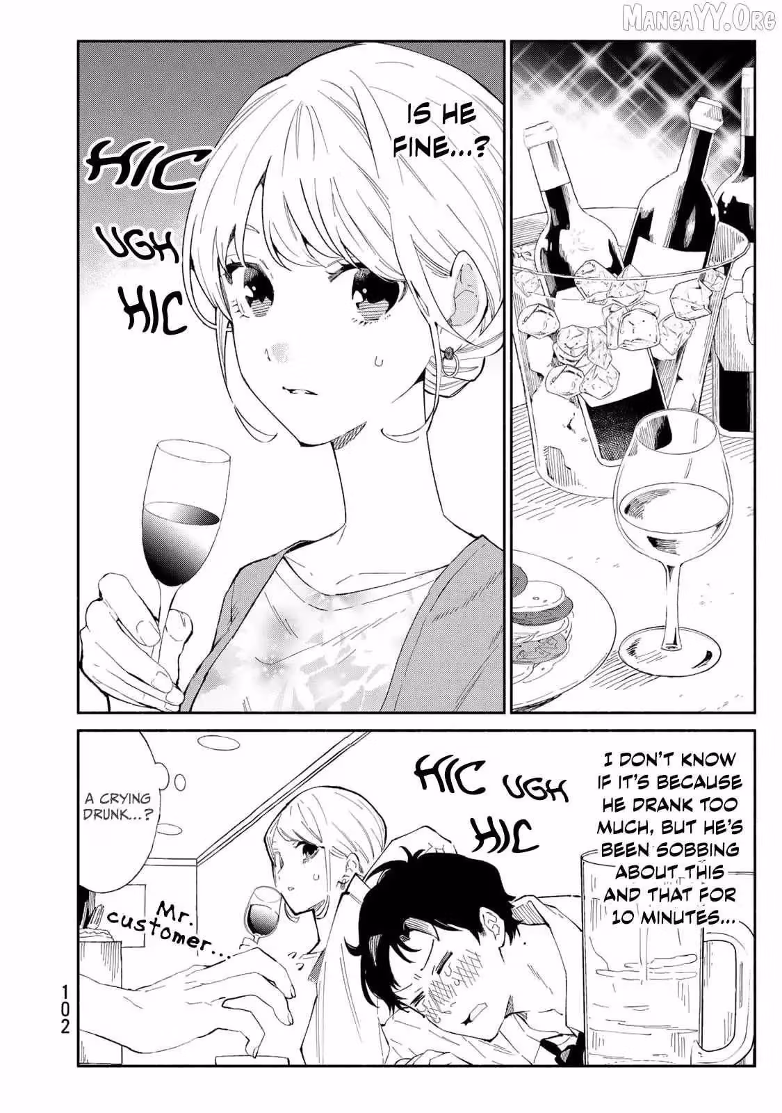Read Standing Bargoer Young Lady chapter 21 image 1 on Lezhin