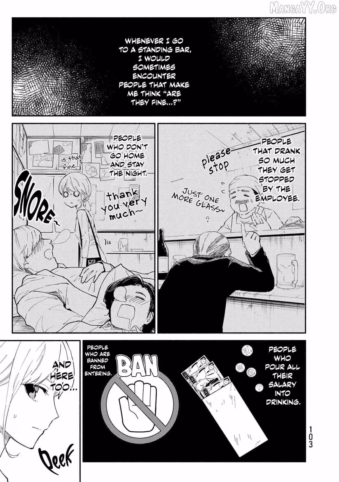 Read Standing Bargoer Young Lady chapter 21 image 2 on Lezhin