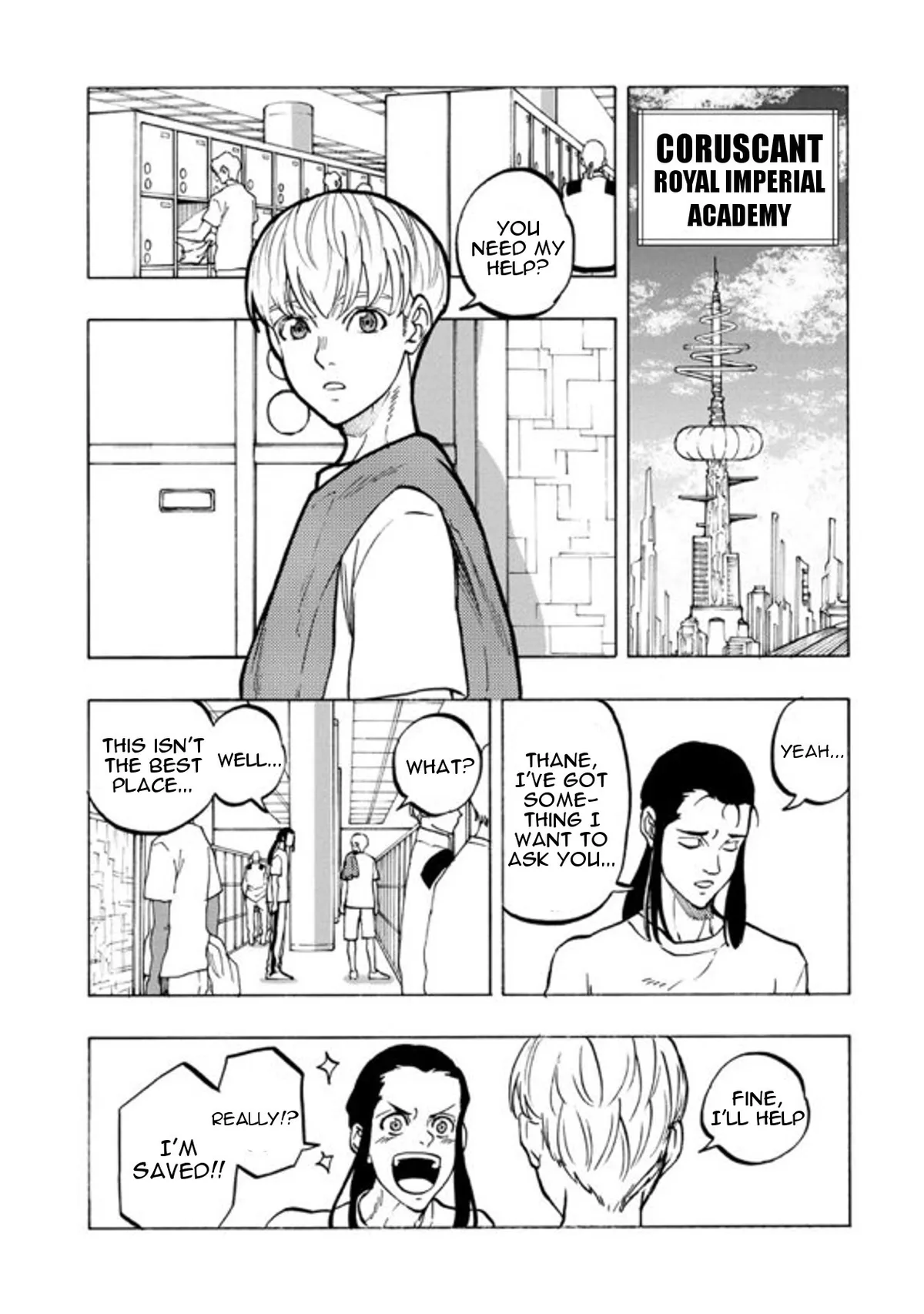 Read Star Wars Lost Stars chapter 36.5 image 1 on Lezhin