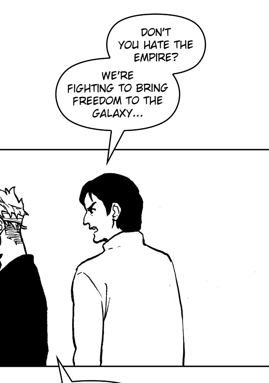 Read Star Wars™: Lost Stars chapter 36 image 8 on Lezhin