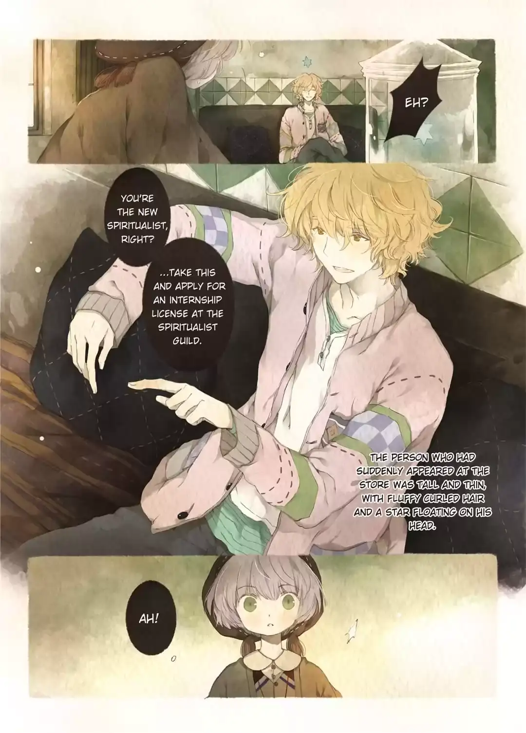 Read Star Whisperer chapter 6 image 4 on Lezhin