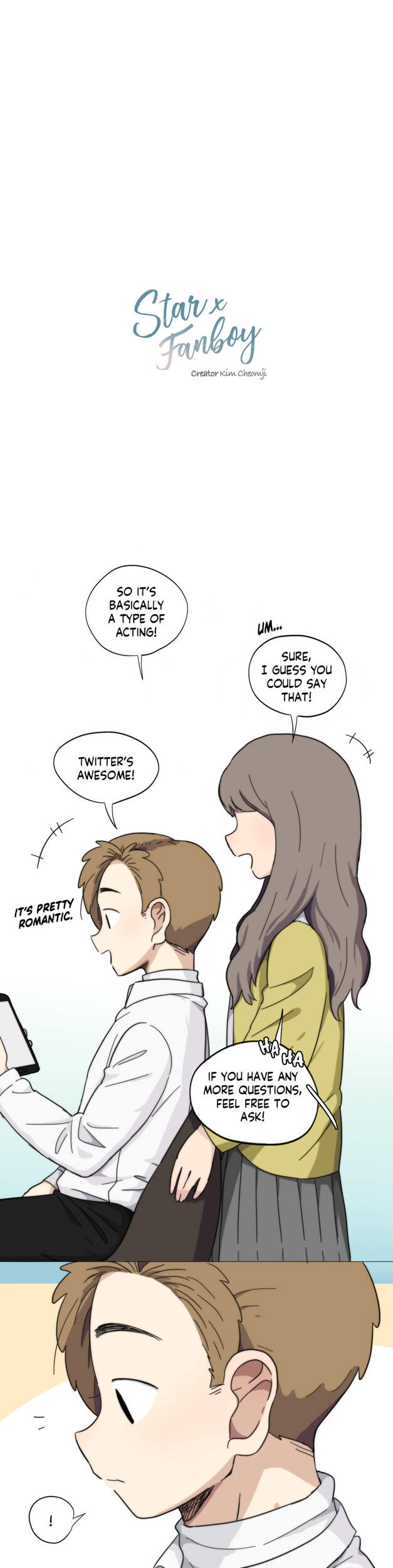 Read Star x Fanboy chapter 1 image 2 on Lezhin