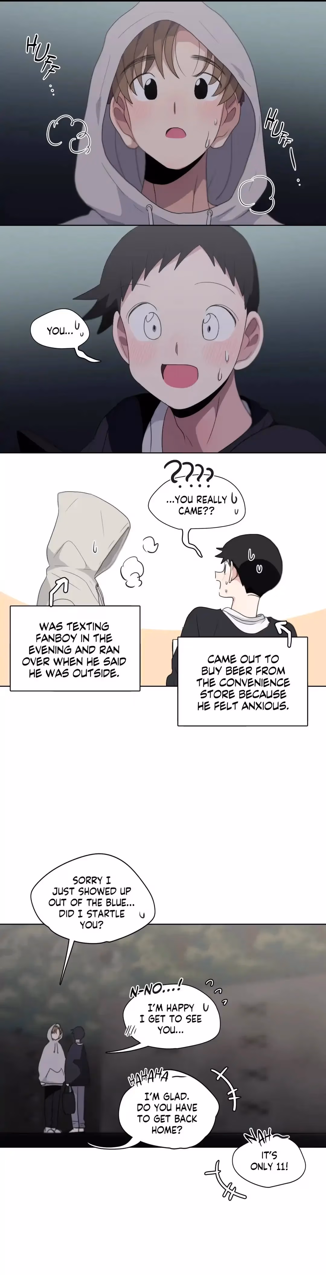 Read Star x Fanboy chapter 100 image 2 on Lezhin