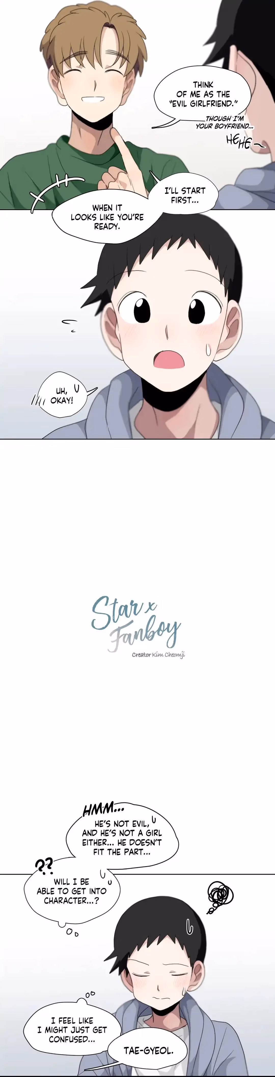 Read Star x Fanboy chapter 102 image 2 on Lezhin