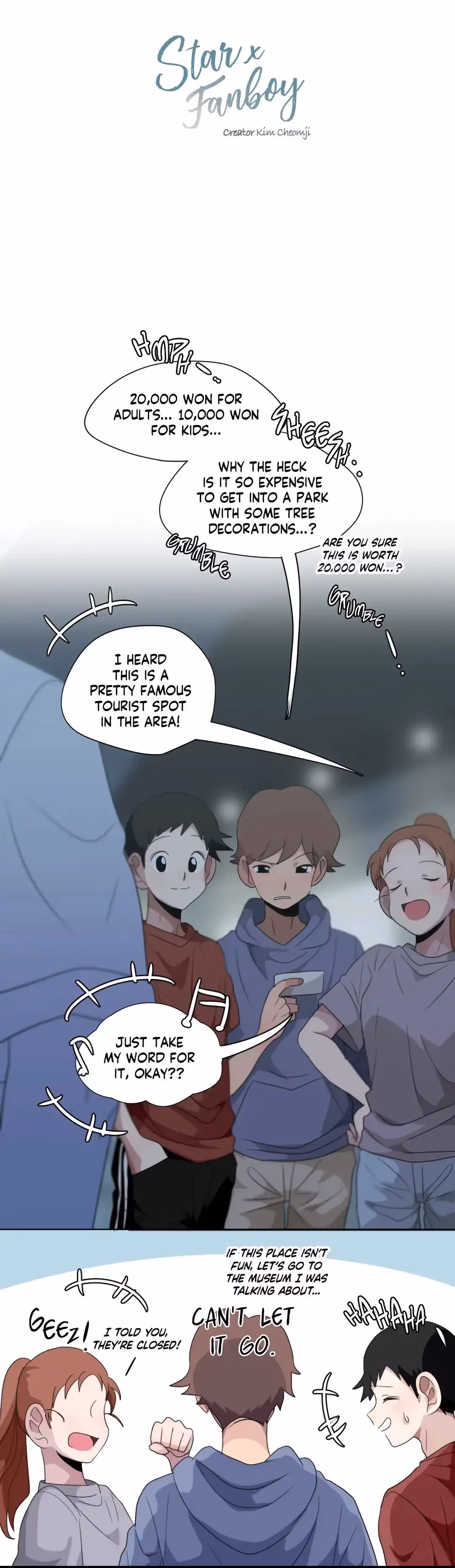 Read Star x Fanboy chapter 104 image 2 on Lezhin