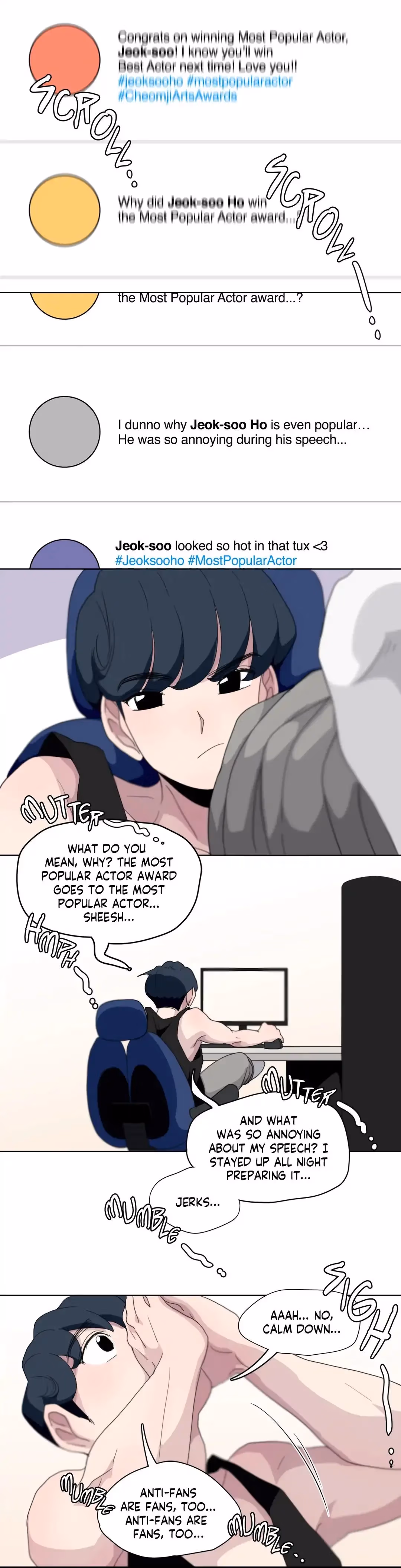 Read Star x Fanboy chapter 109 image 6 on Lezhin