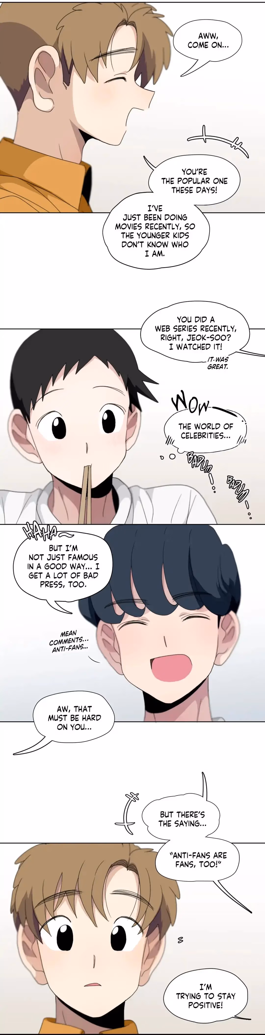 Read Star x Fanboy chapter 112 image 3 on Lezhin