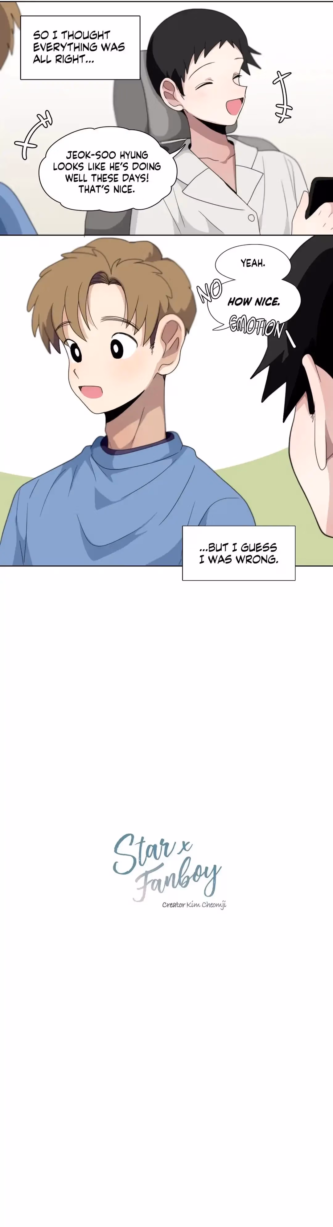 Read Star x Fanboy chapter 118 image 1 on Lezhin