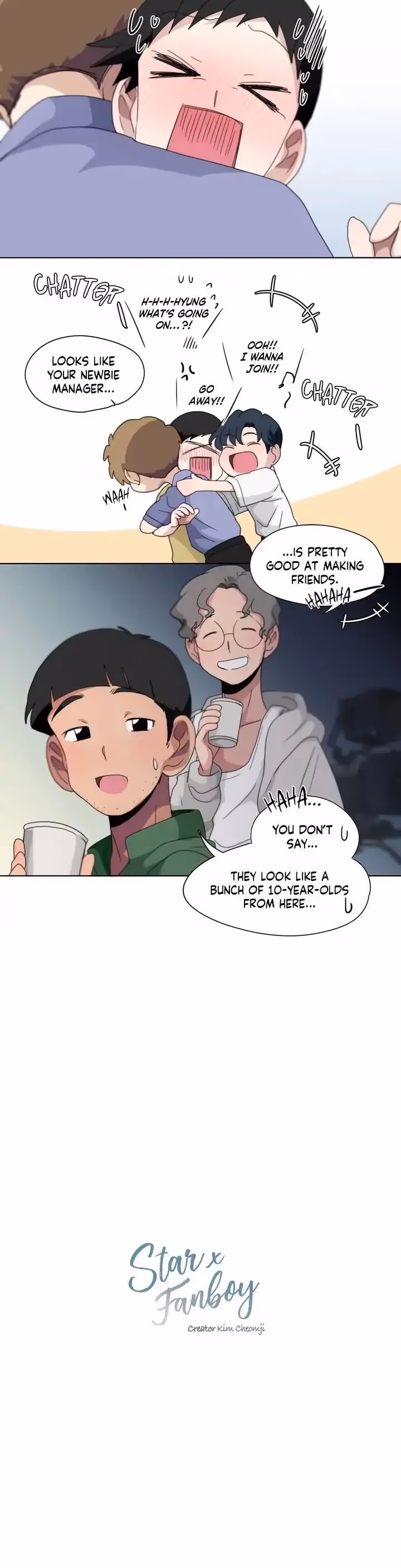Read Star x Fanboy chapter 119 image 4 on Lezhin