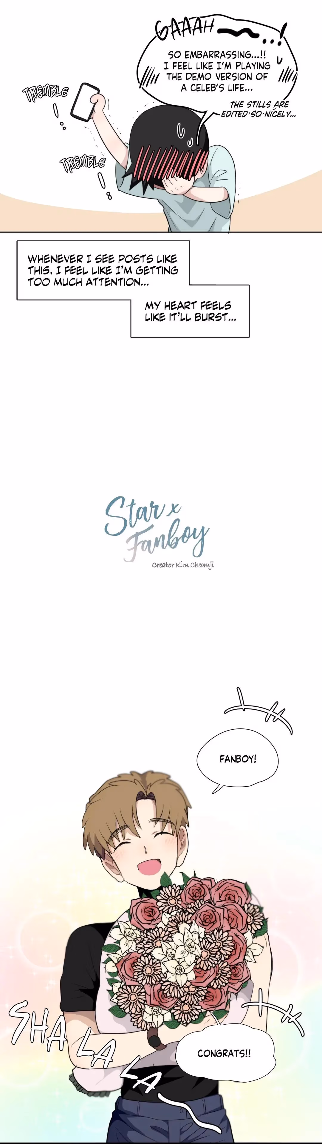Read Star x Fanboy chapter 128 image 2 on Lezhin