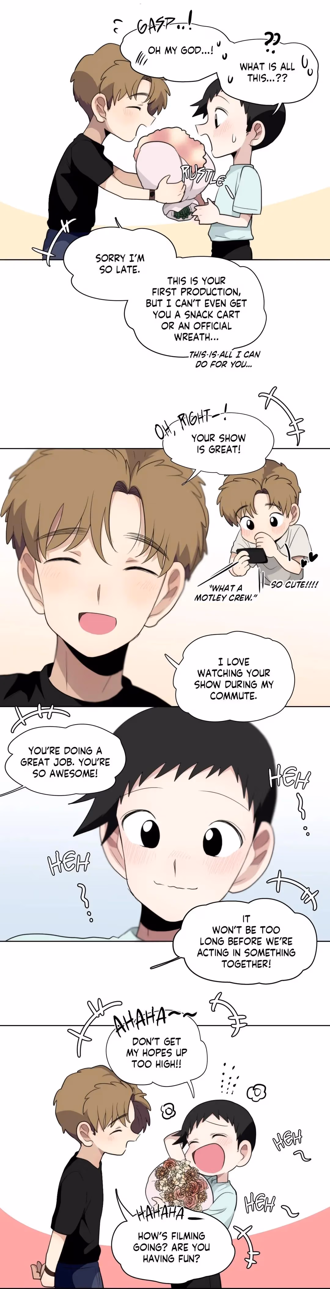 Read Star x Fanboy chapter 128 image 3 on Lezhin