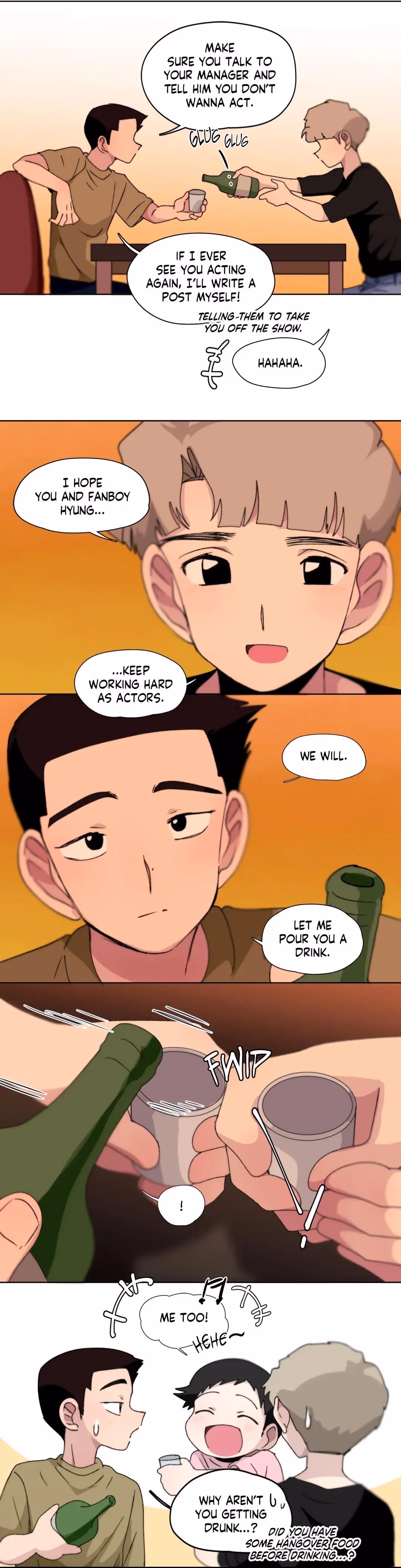 Read Star x Fanboy chapter 131 image 9 on Lezhin