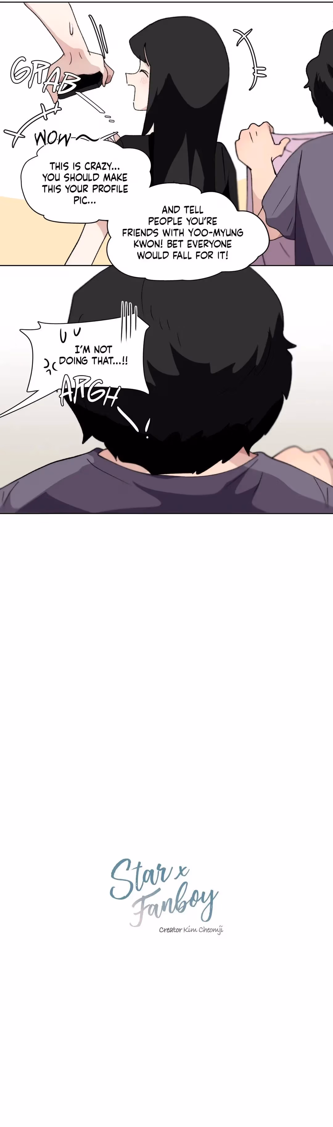 Read Star x Fanboy chapter 132 image 1 on Lezhin