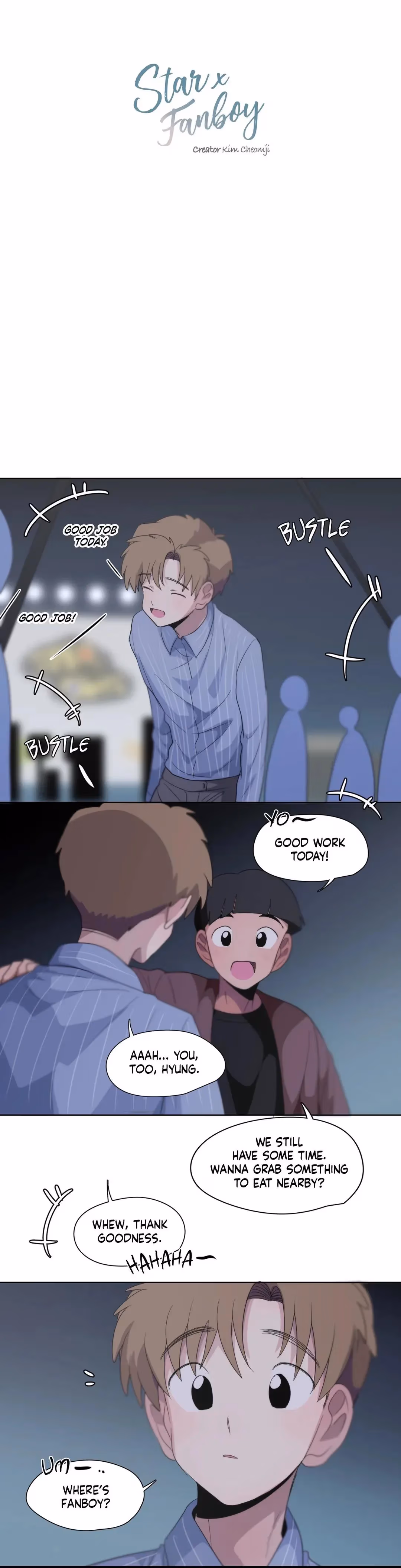 Read Star x Fanboy chapter 140 image 4 on Lezhin