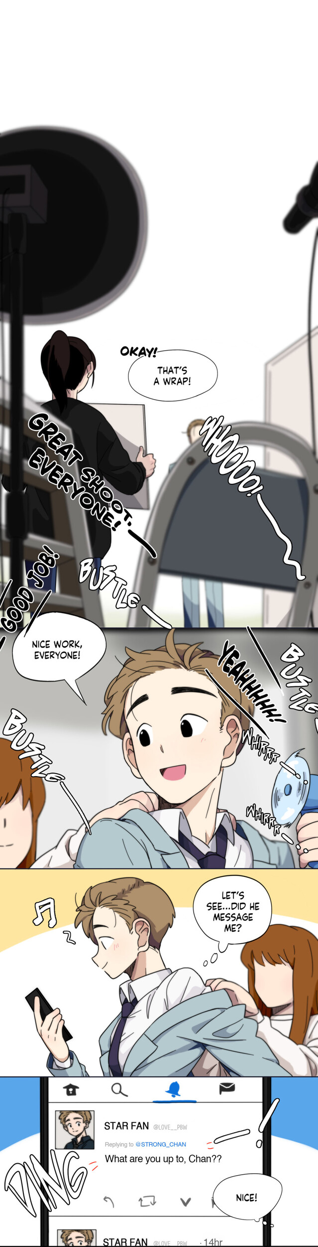 Read Star x Fanboy chapter 2 image 1 on Lezhin