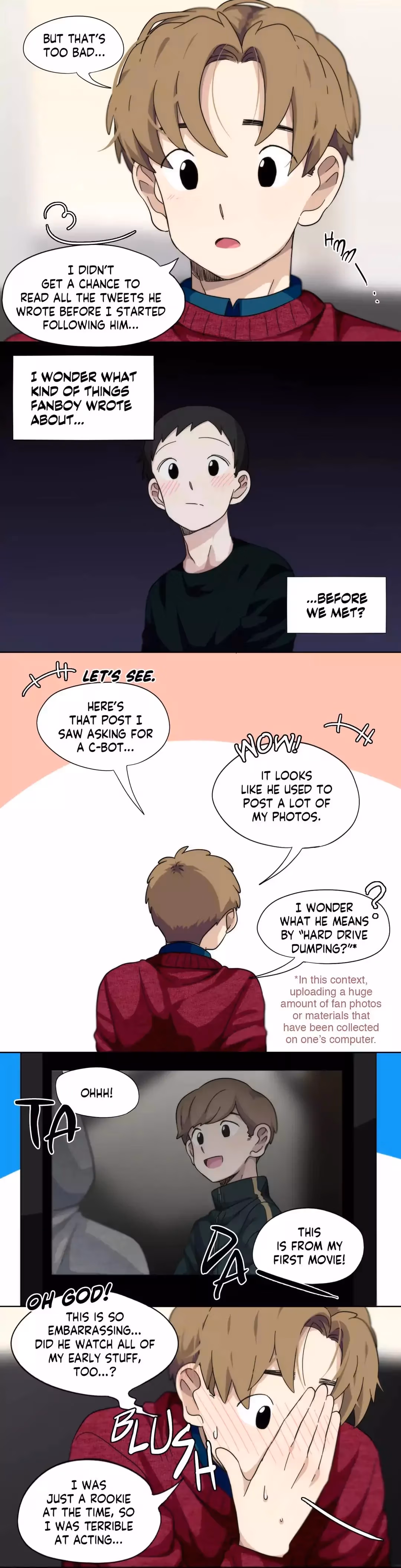 Read Star x Fanboy chapter 23 image 2 on Lezhin