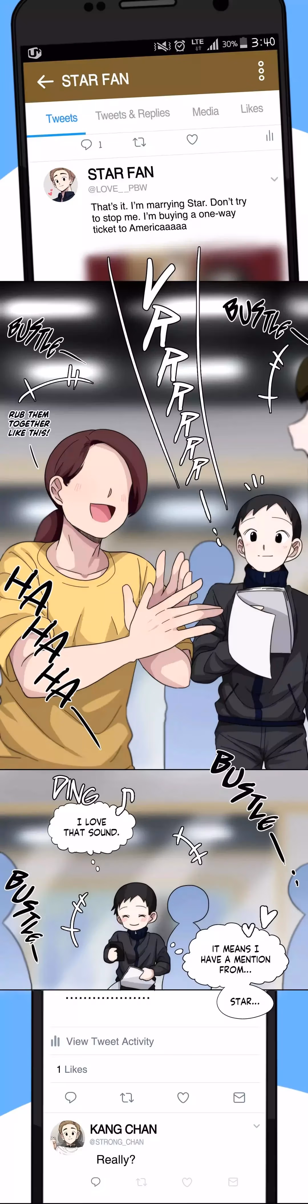 Read Star x Fanboy chapter 23 image 5 on Lezhin
