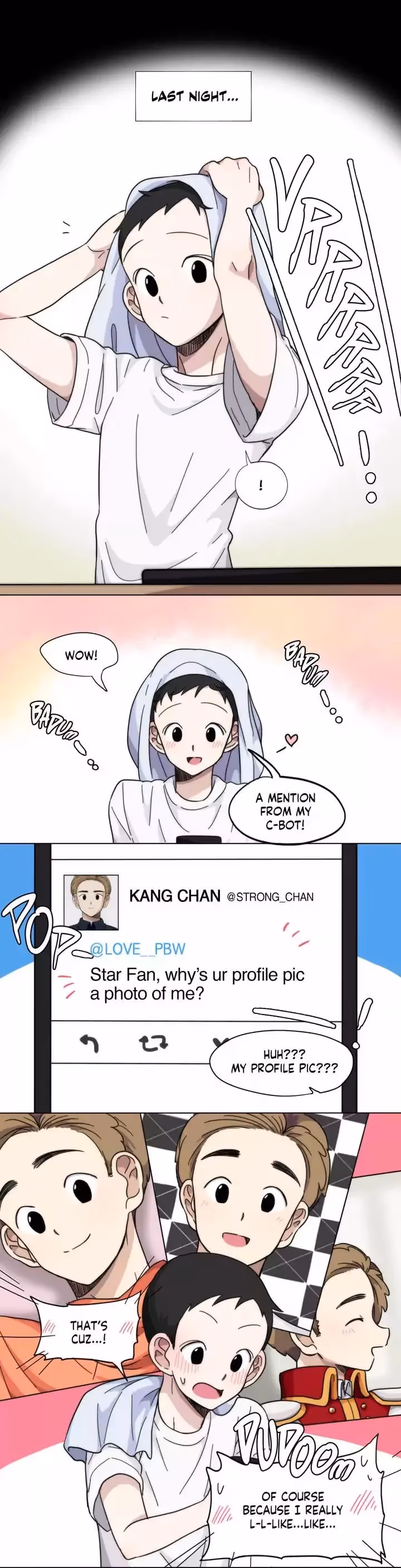 Read Star x Fanboy chapter 3 image 1 on Lezhin