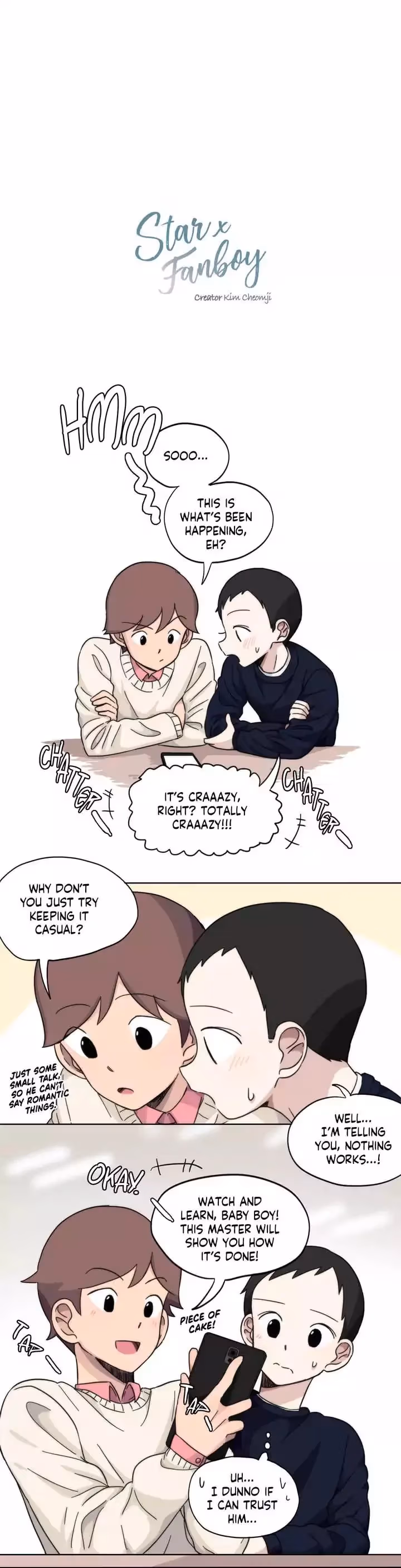 Read Star x Fanboy chapter 3 image 3 on Lezhin