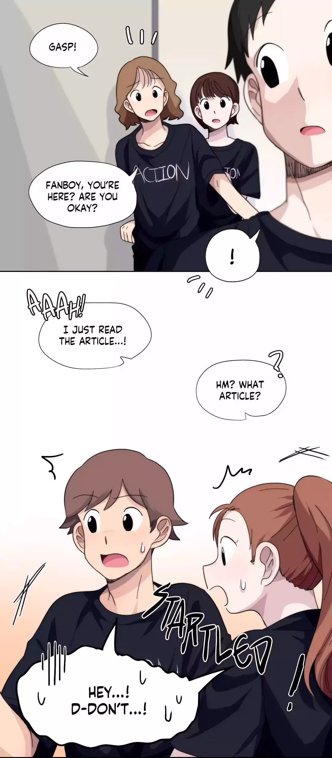 Read Star x Fanboy chapter 34 image 4 on Lezhin