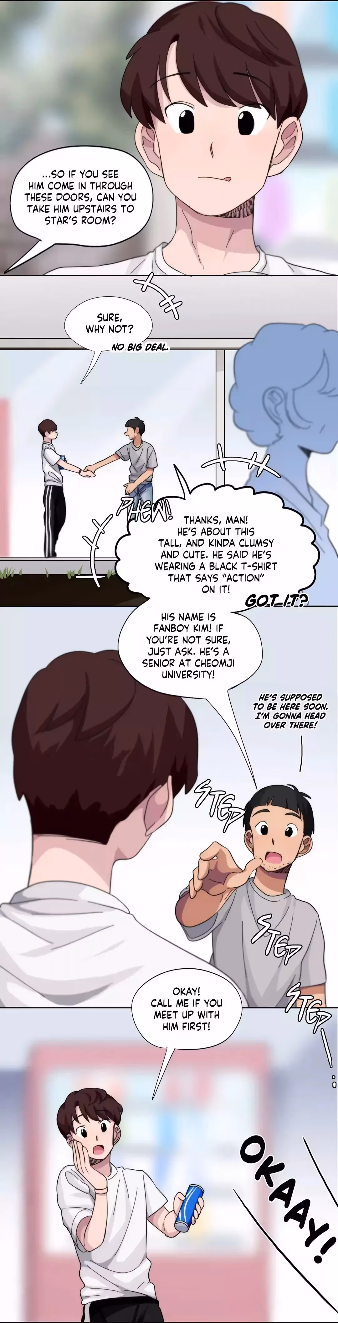 Read Star x Fanboy chapter 37 image 2 on Lezhin