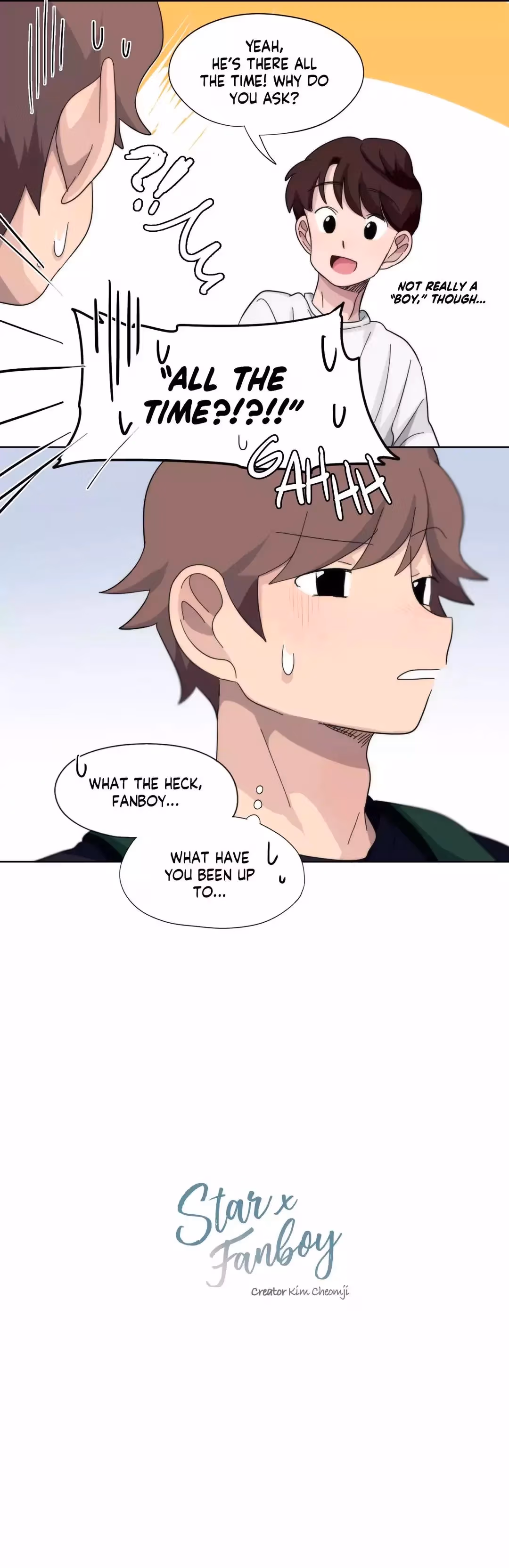 Read Star x Fanboy chapter 38 image 2 on Lezhin
