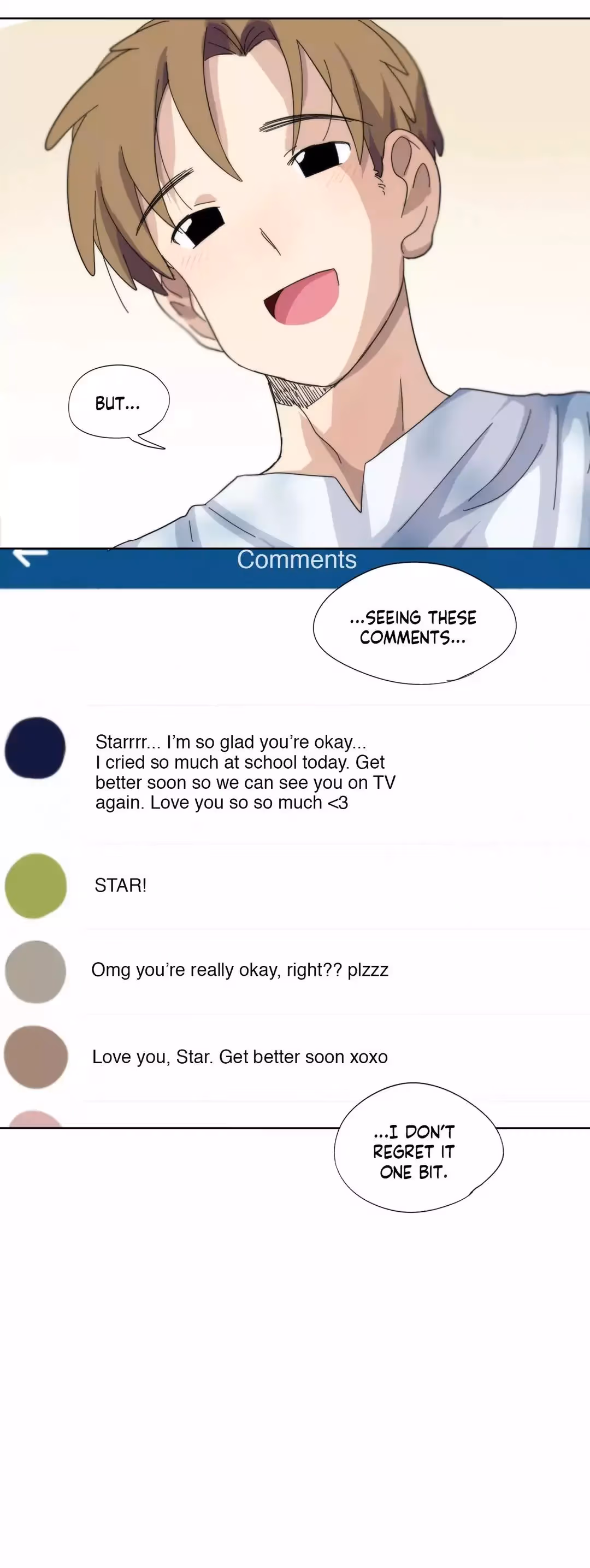 Read Star x Fanboy chapter 39 image 1 on Lezhin