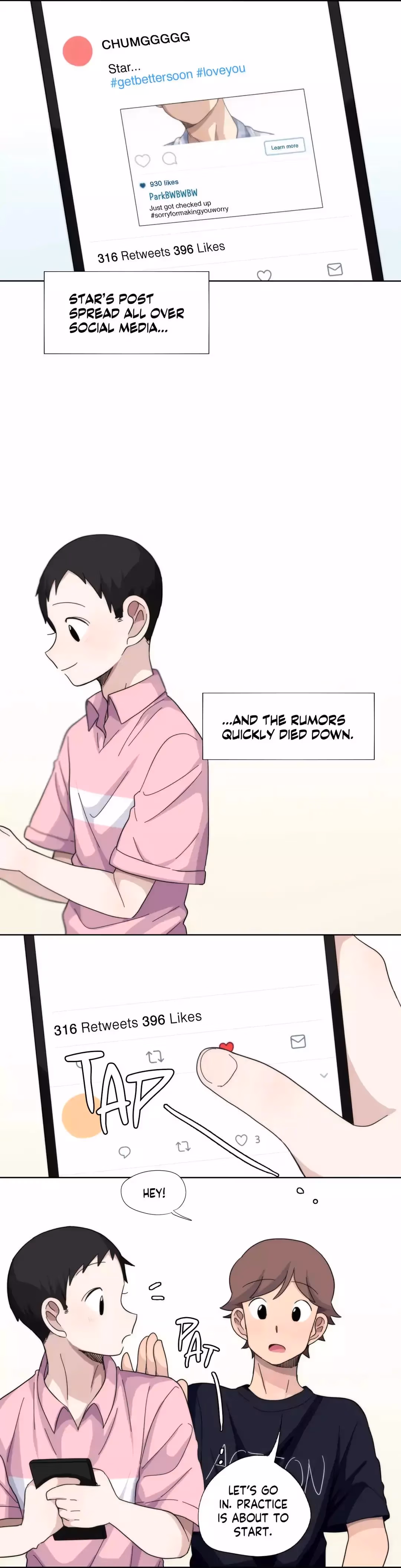 Read Star x Fanboy chapter 39 image 2 on Lezhin