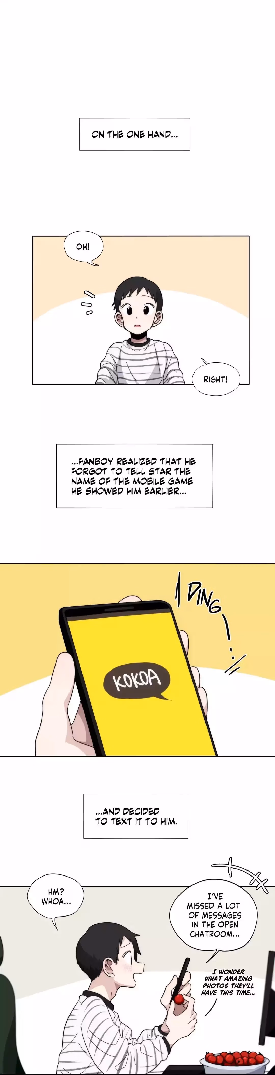 Read Star x Fanboy chapter 58 image 0 on Lezhin
