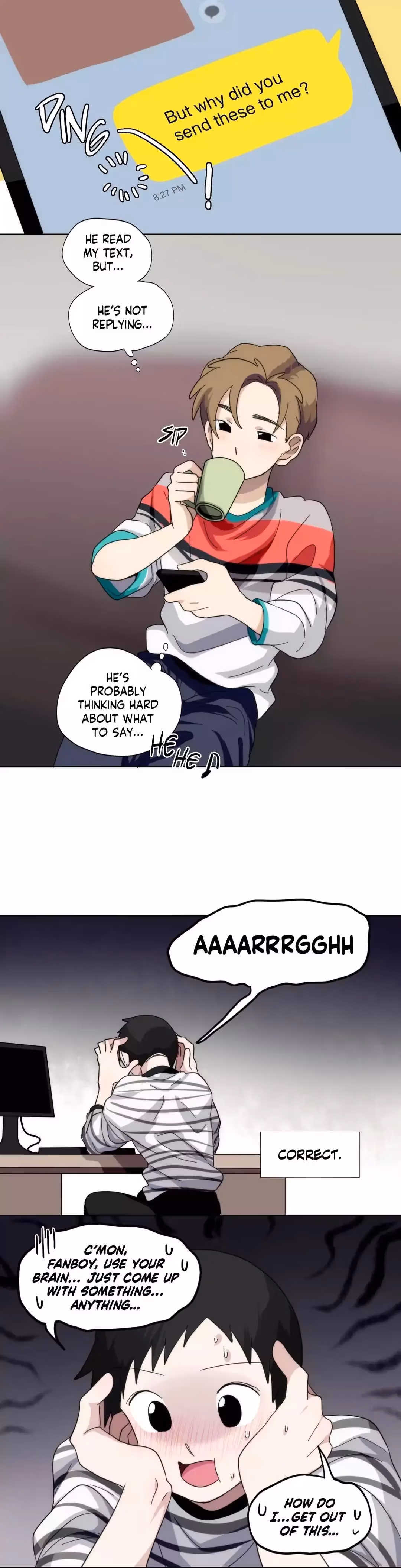 Read Star x Fanboy chapter 58 image 7 on Lezhin