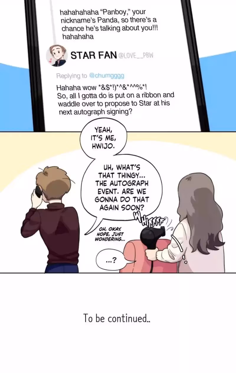 Read Star x Fanboy chapter 8 image 12 on Lezhin