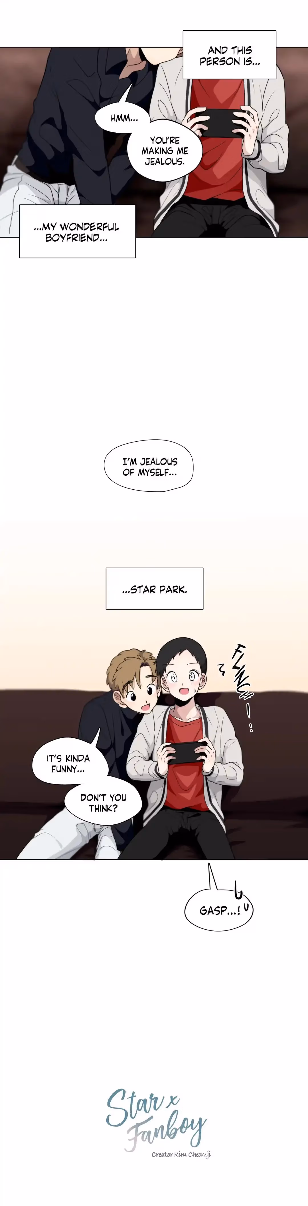 Read Star x Fanboy chapter 82 image 2 on Lezhin