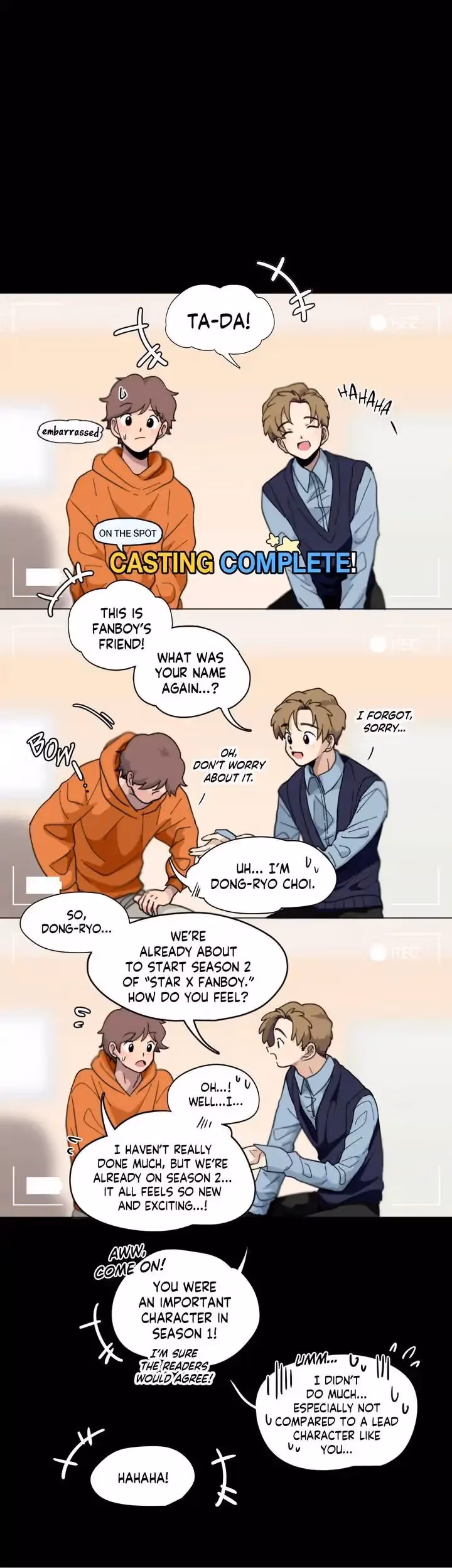 Read Star x Fanboy chapter 85 image 3 on Lezhin