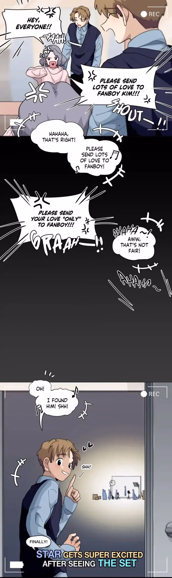 Read Star x Fanboy chapter 85 image 9 on Lezhin