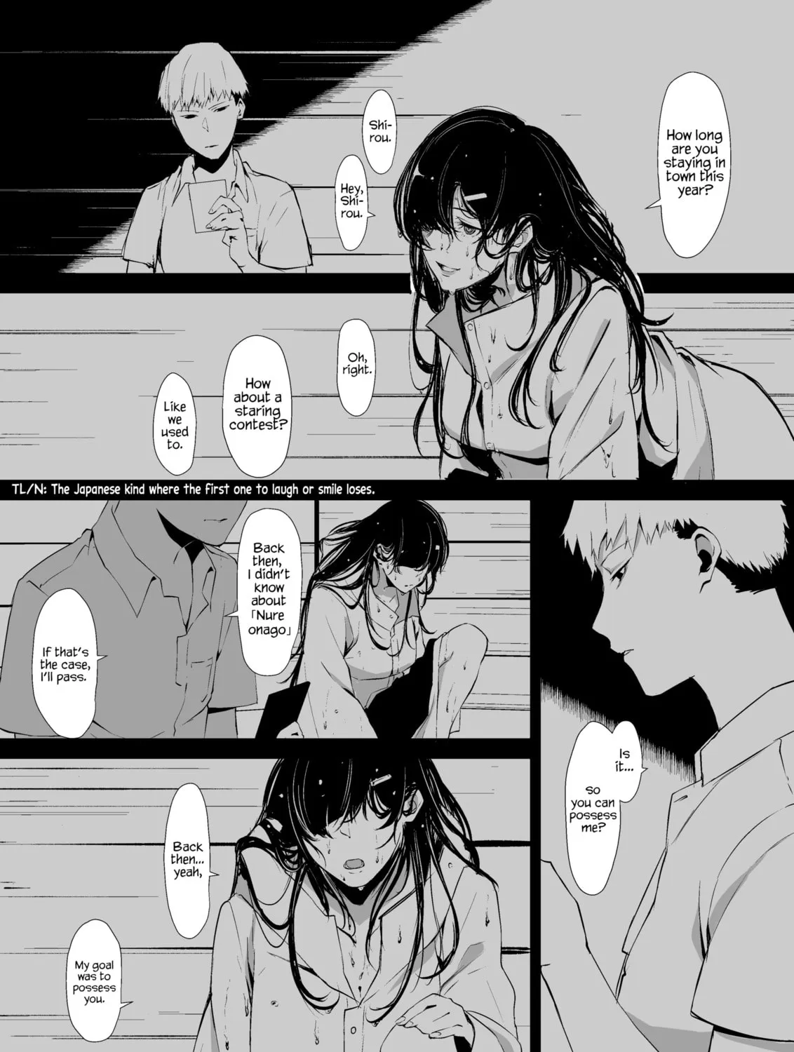 Read Staring contest chapter 0 image 2 on Lezhin