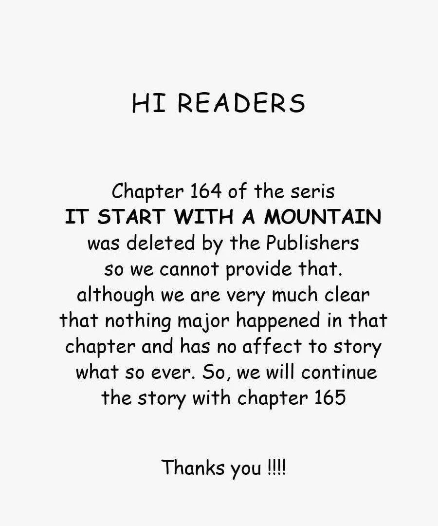 Read Start A Mountain chapter 164 image 0 on Lezhin